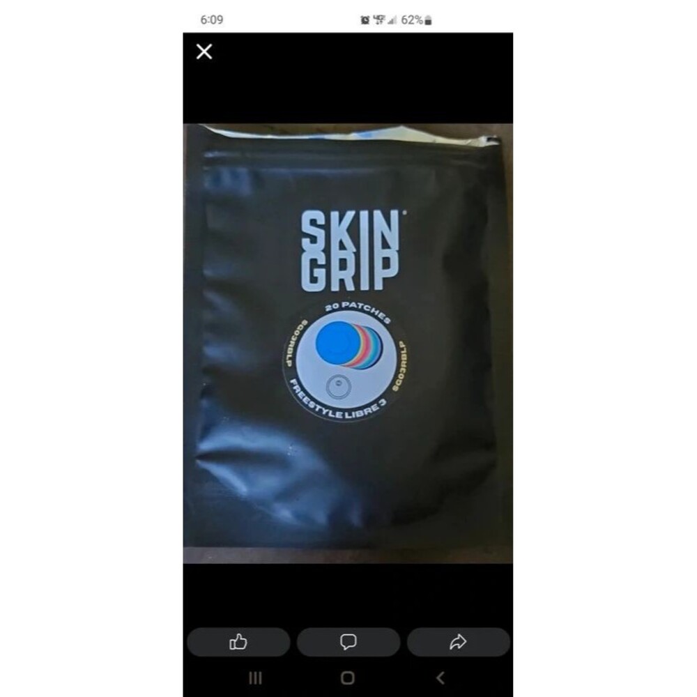 Skin Grip CGM Patches for Libre 3 & 3 Plus